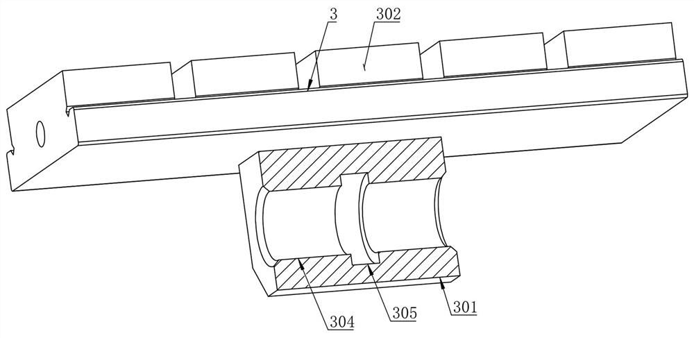 A high-precision flat-nose pliers and its transmission part trapezoidal thread processing technology