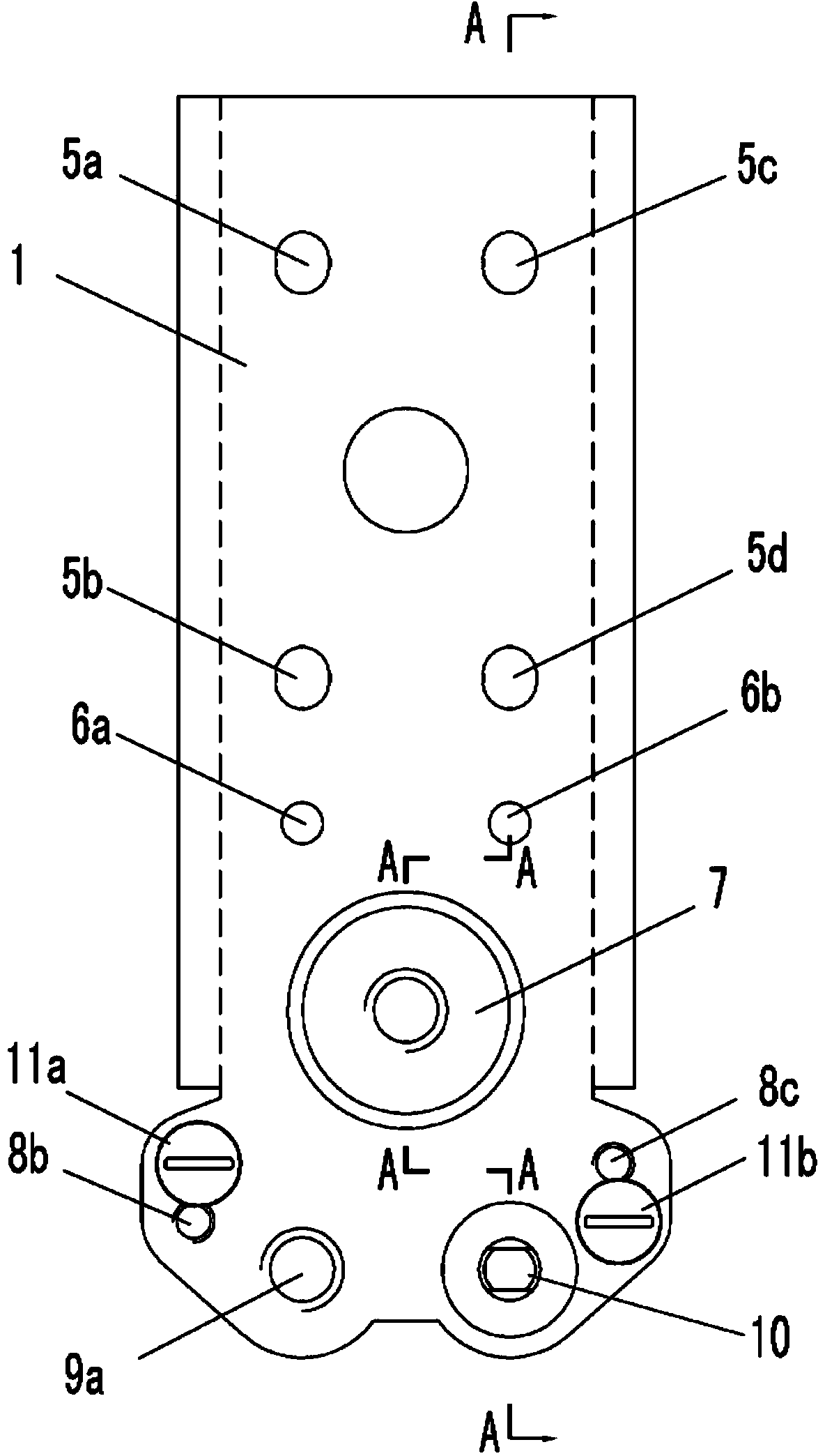 Multifunctional refrigerator lower hinge device