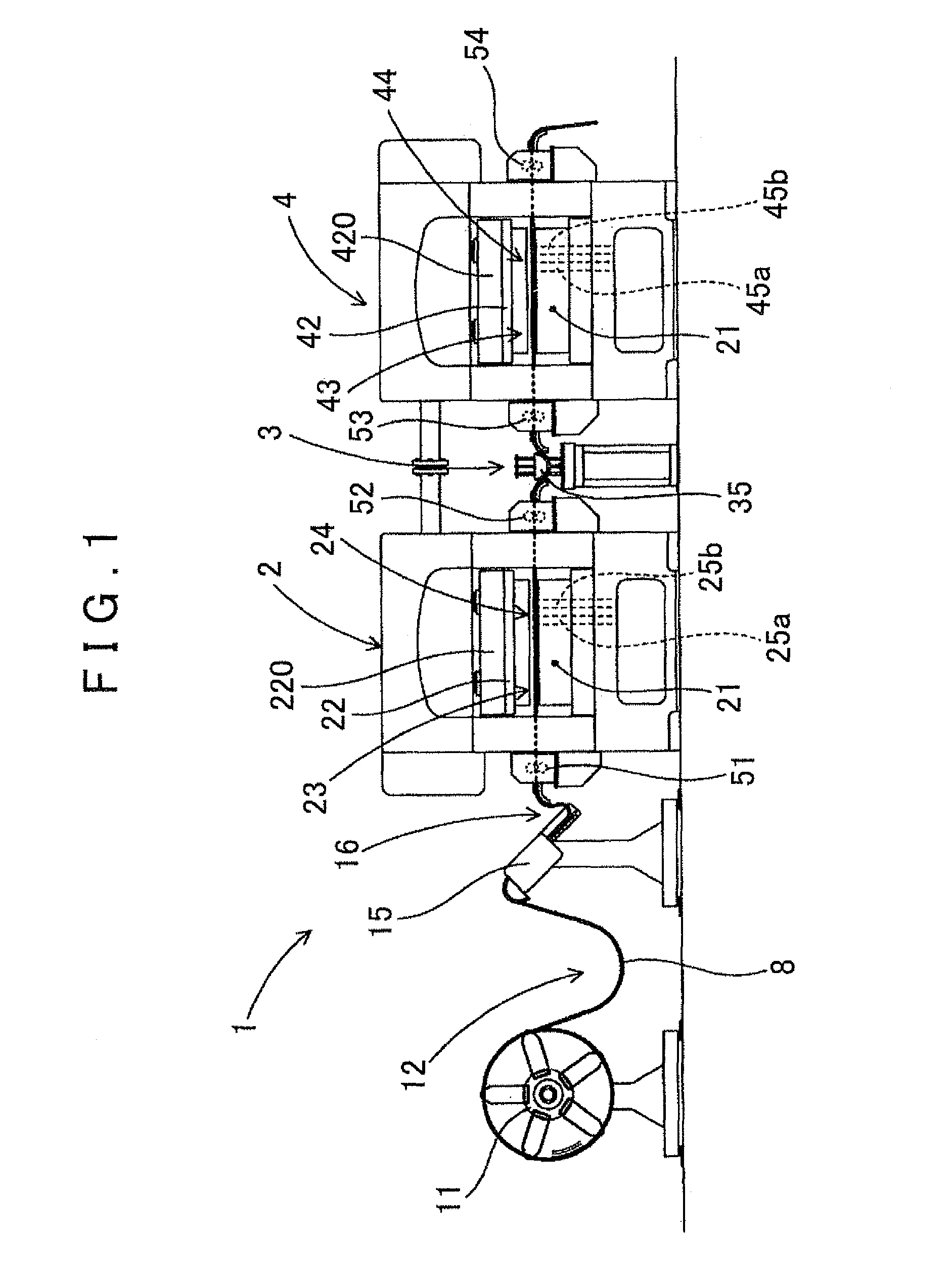 Laminated core punching apparatus