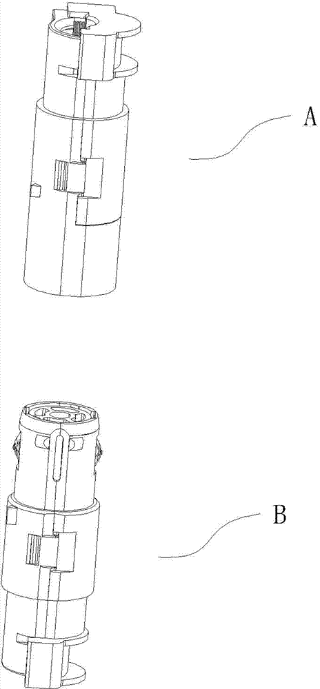 Electromagnetic shielding connector structure