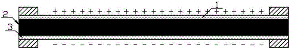 Flexible pressure sensor and method for sensing pressure based on dielectric high-elastic polymer