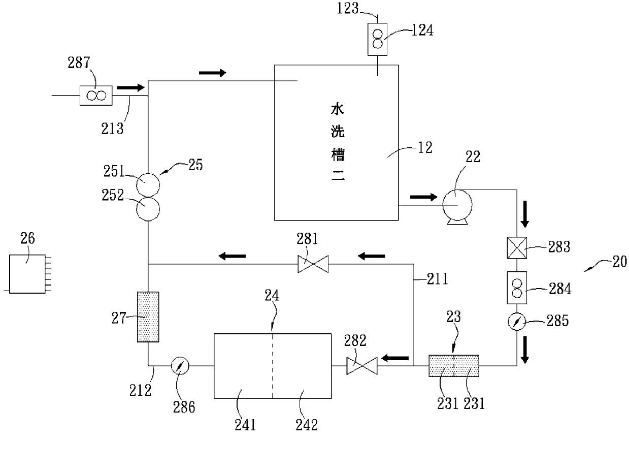 Flow dividing type filter device