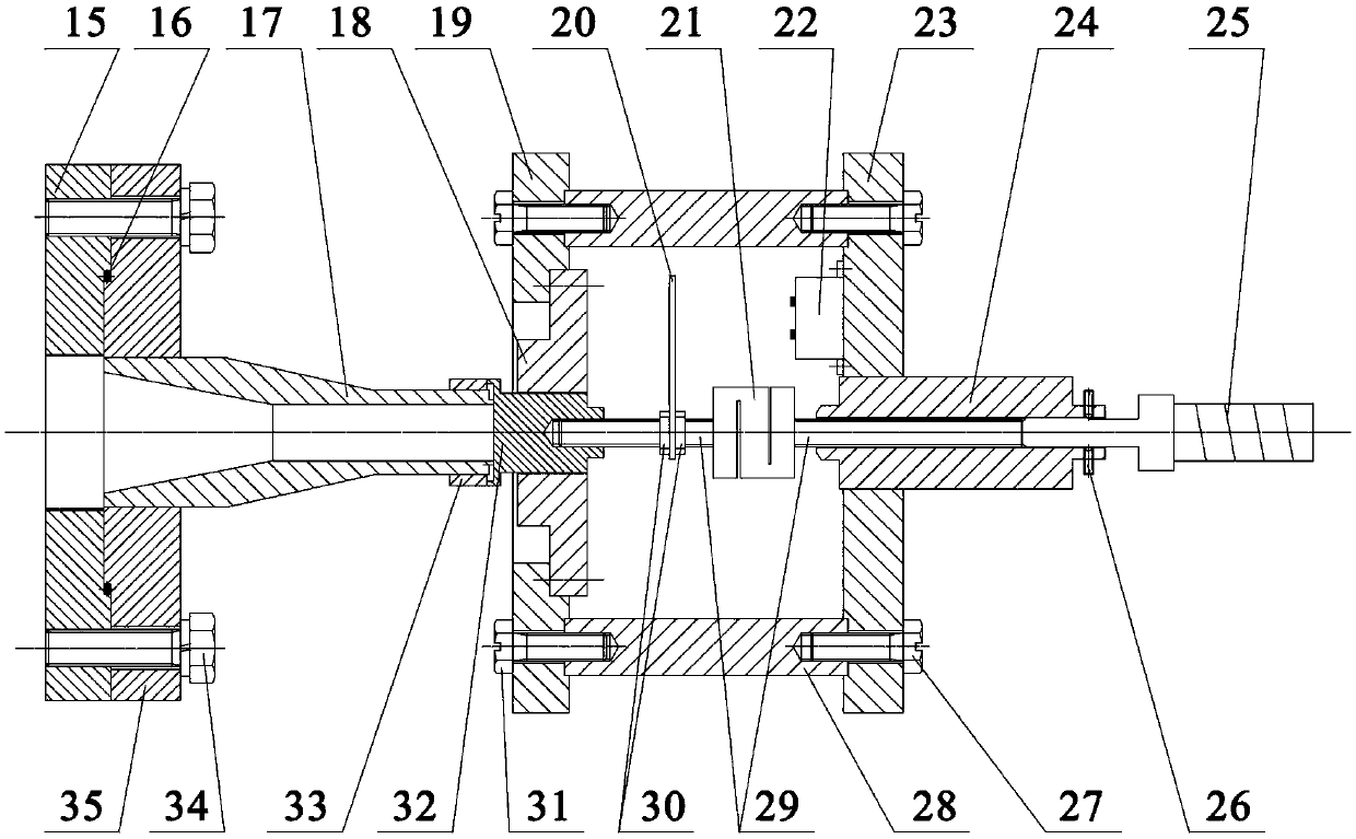 Testing device and testing method for lift force of valve disc of safety valve