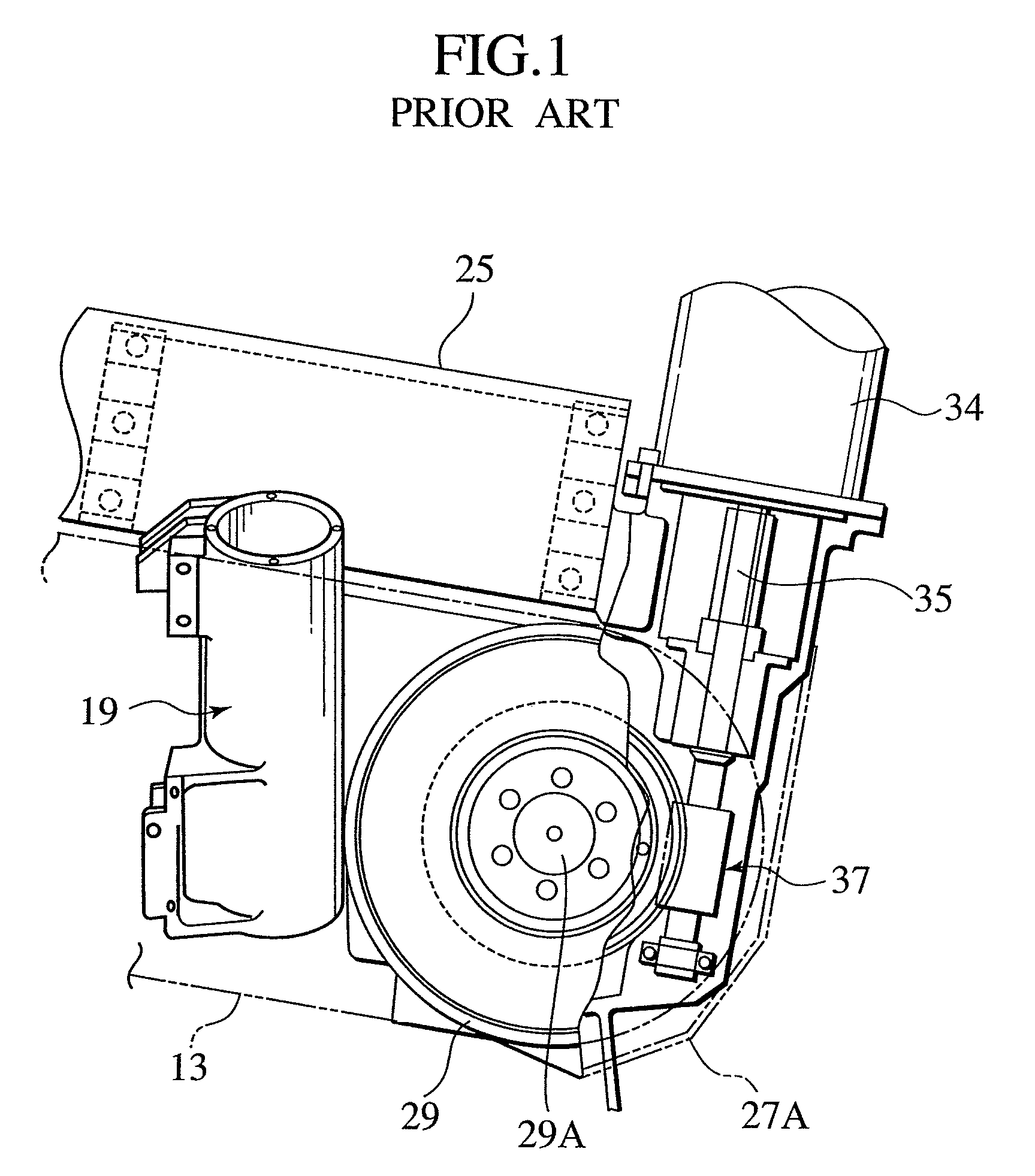 Sawing machine, cutting-off method, and method of reducing noise