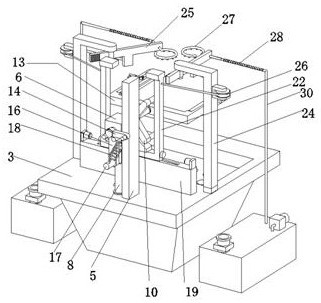 A double-sided painting equipment for electric vehicle processing doors