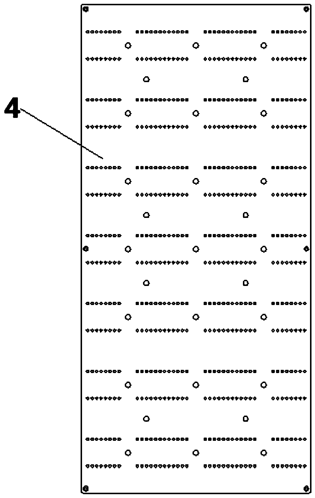 Surface-mounted leaded ceramic disc capacitor mounting burn-in device and method