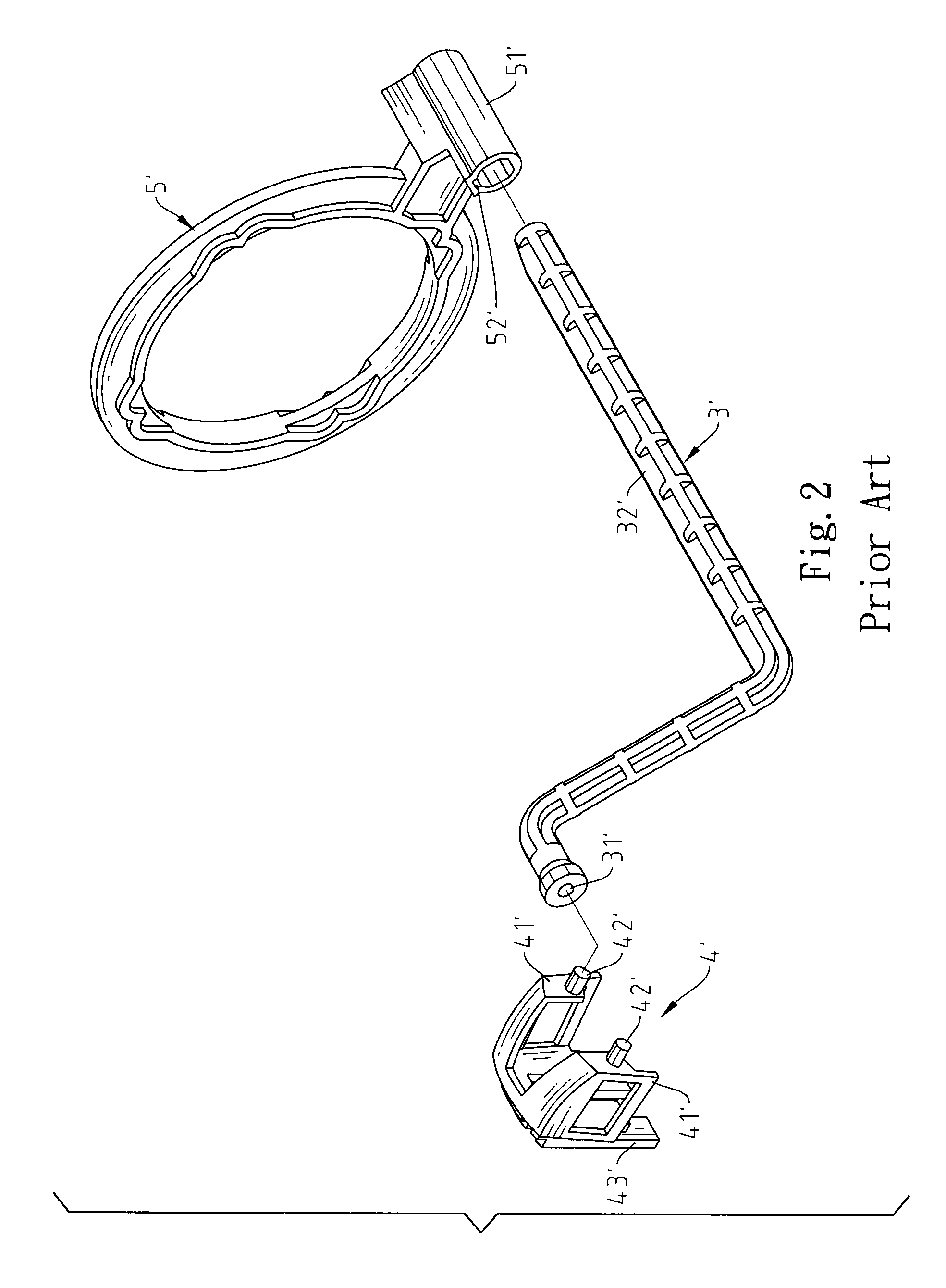 Dental X-ray clamping device with a multi-orientation support