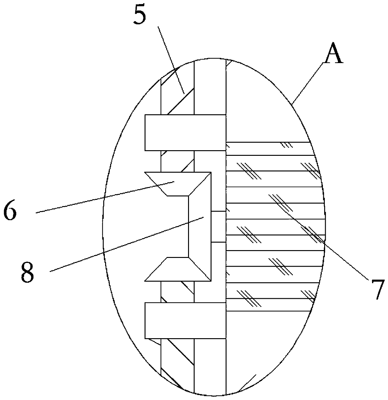 Annular cutting device for processing of automobile harness