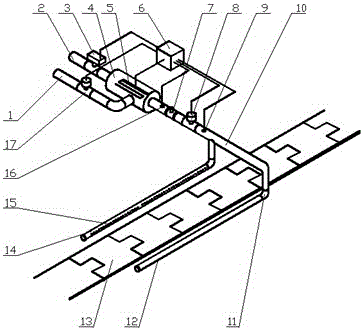 Automatic cleaning device for canned bottle