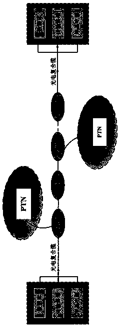 Submarine junction box long-distance communication system structure