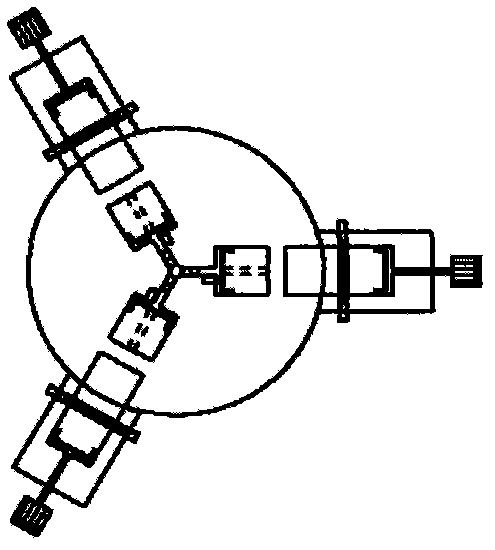 Submerged electric arc current generating device