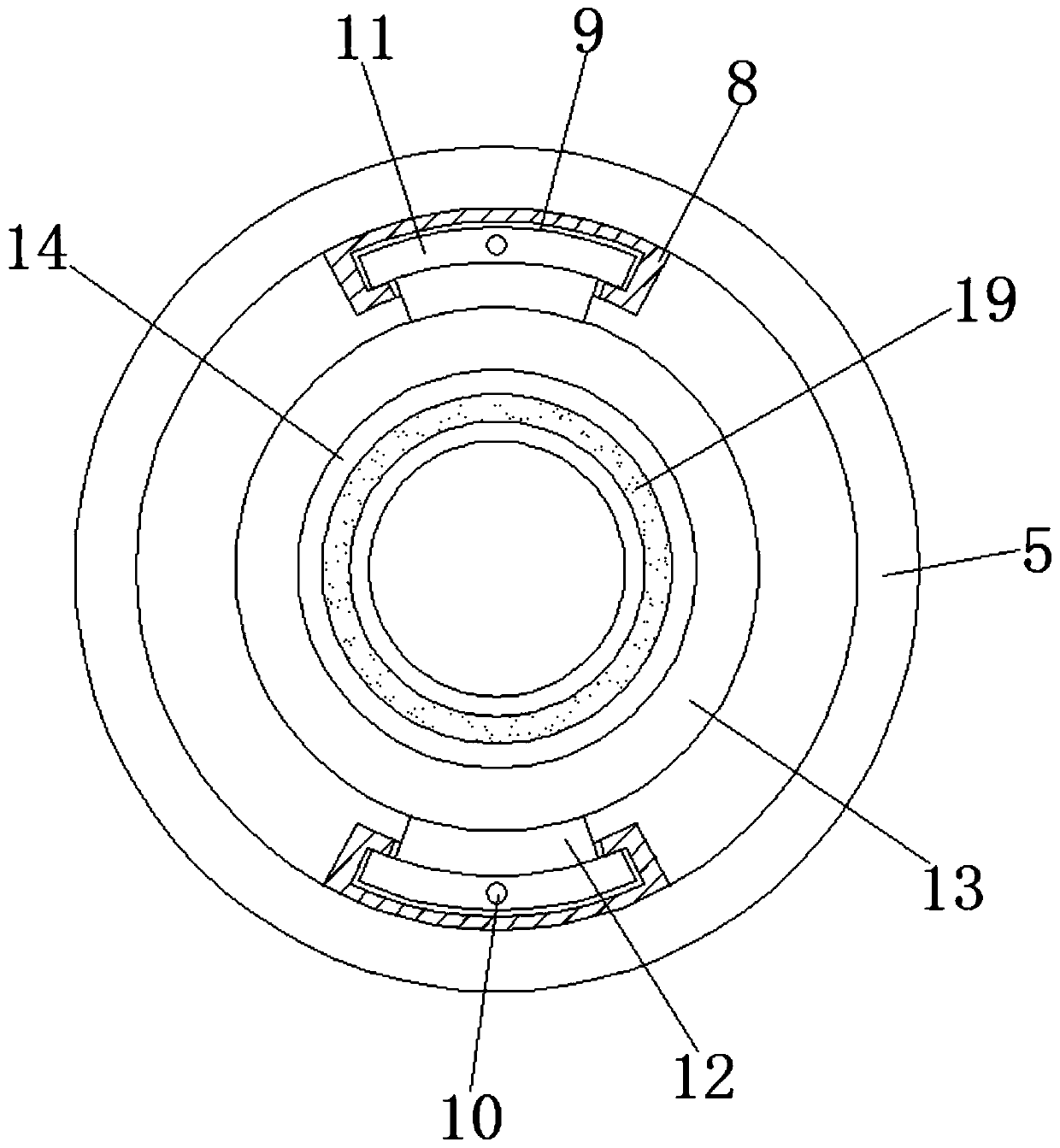 Buckle seat oil nozzle for air-jet loom