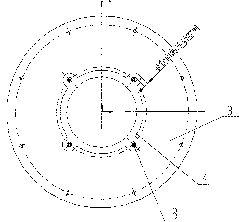 Conveniently-detached floating rotary shaft seal