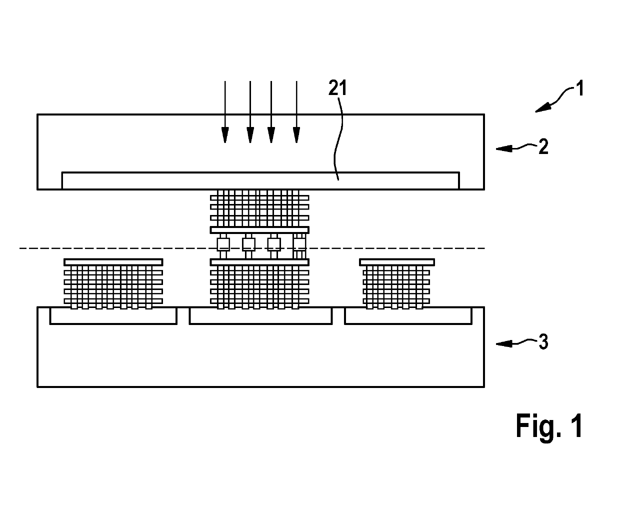 Oscillator arrangement for time-to-digital converter for large array of time-of-flight image sensor devices