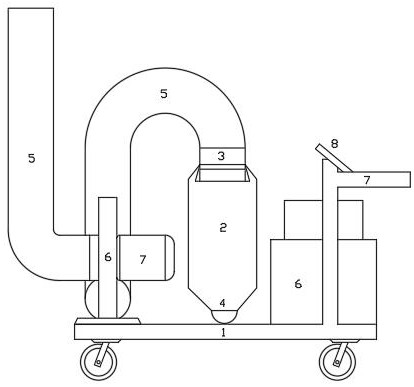 Movable distiller's yeast insect catching and killing device