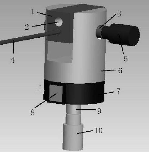 Space geometry automatic measurement method based on laser ranging