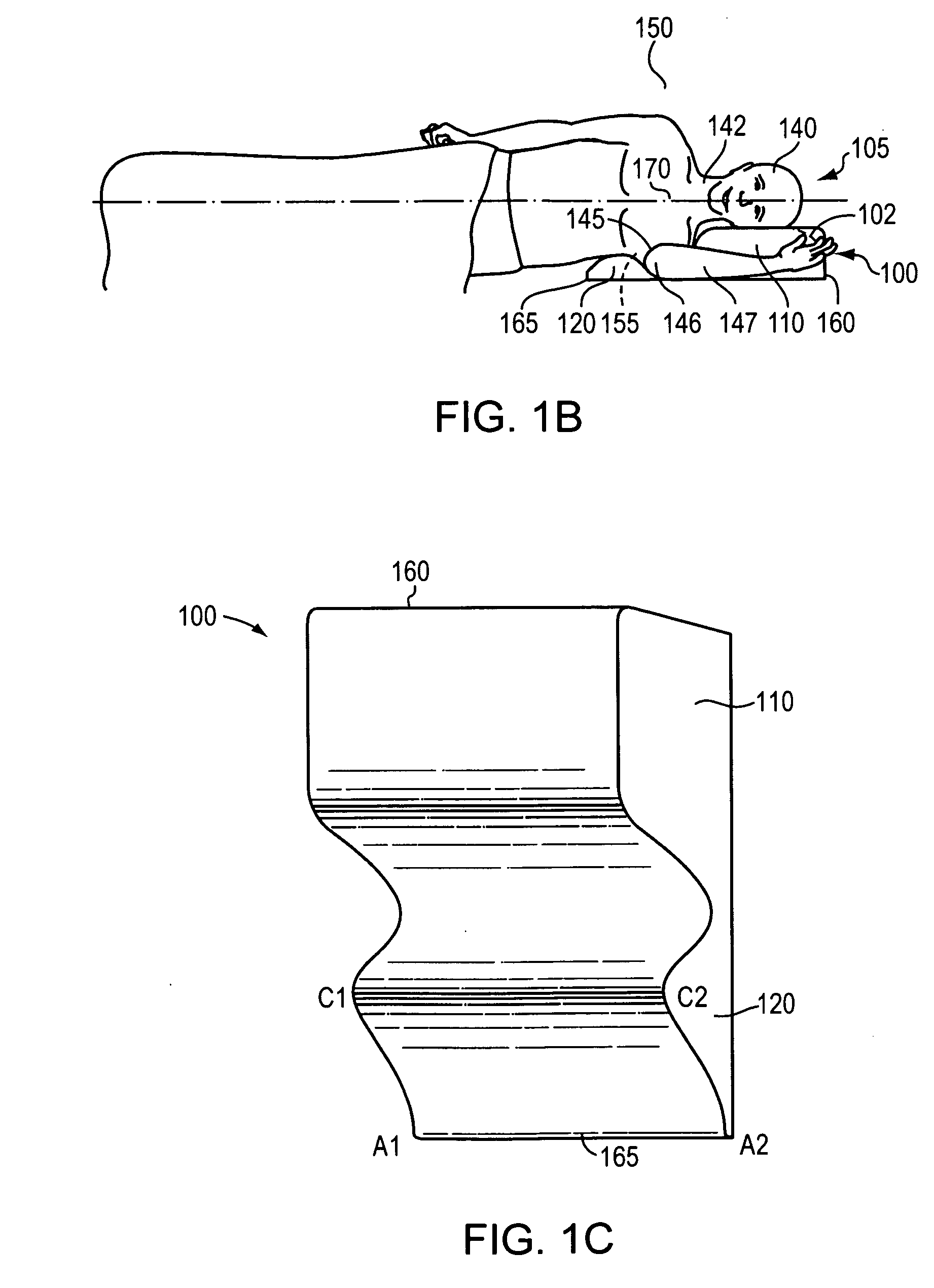 Axillary support device