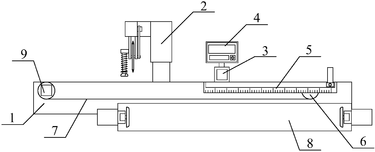 Intelligent aluminum alloy section machining equipment