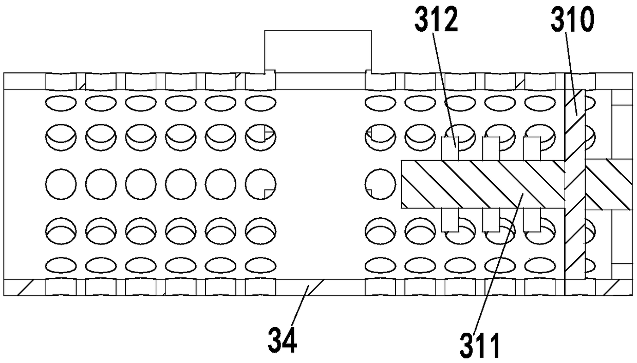 Activated carbon drying processing system and activated carbon drying processing system method