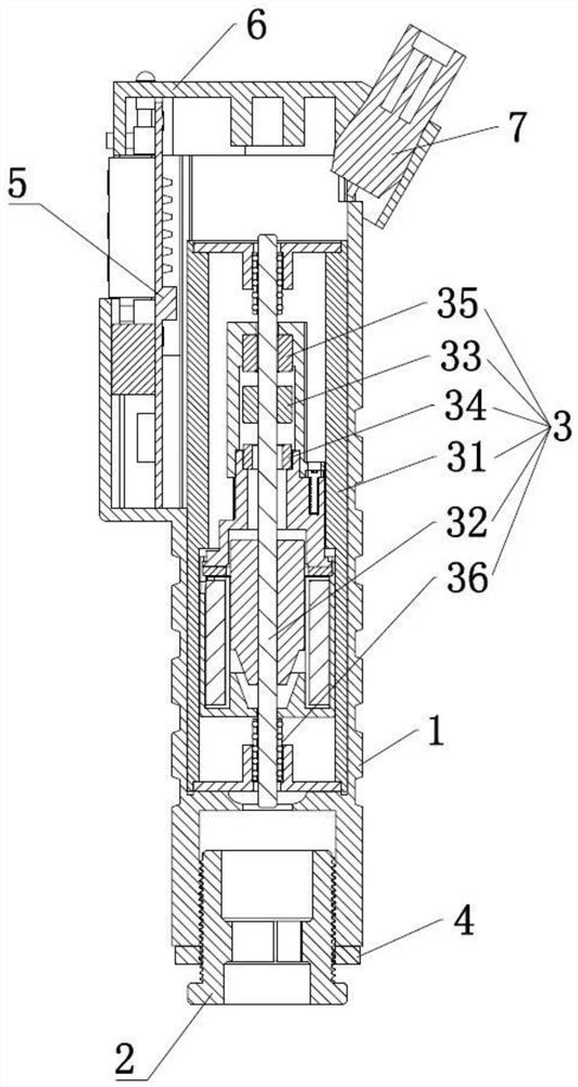 Tattoo embroidering machine driven by linear motor