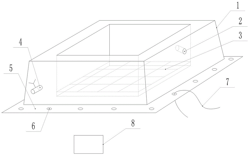 Water filling type inverse filtering surrounding well for flood-fighting and emergency rescues