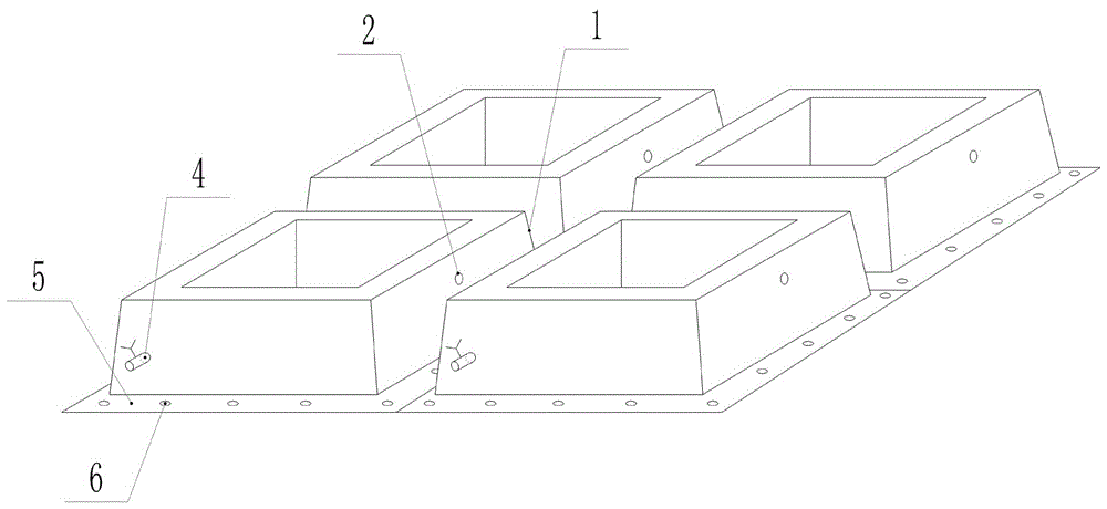 Water filling type inverse filtering surrounding well for flood-fighting and emergency rescues