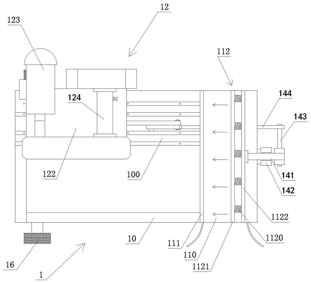 Full-automatic moso bamboo cutting-off and conveying production line